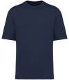 NS308 Native Spirit Unisex French Terry T-Shirt Navy colour image